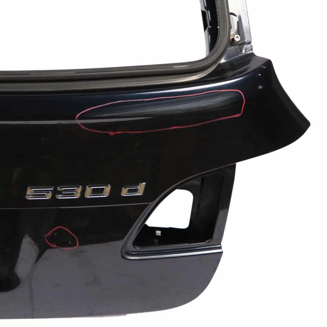 BMW E61 Touring Tailgate Trunk Boot Lid Carbonschwarz Carbon Black - 416