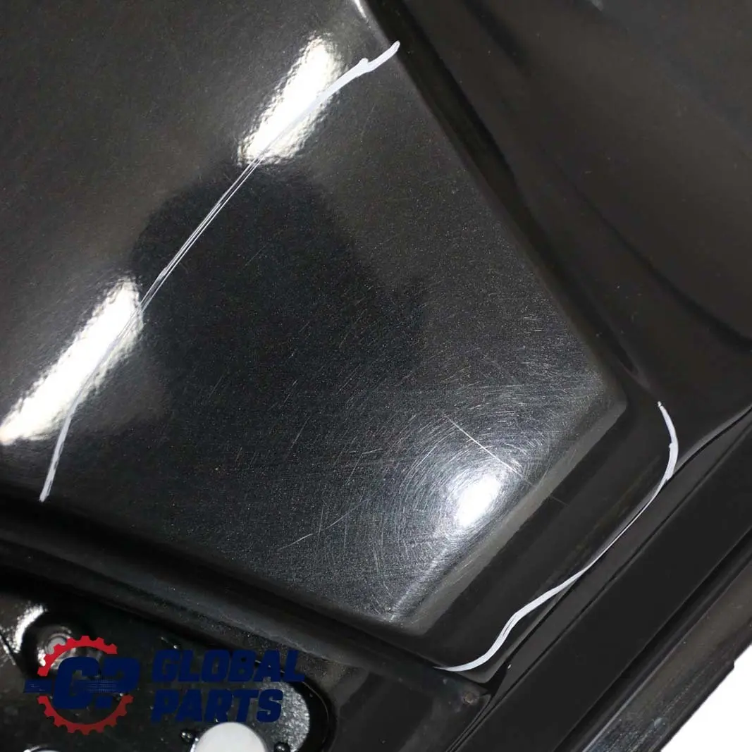 BMW X5 E53 3 Trunk Lid Bottom Lower Boot Tailgate Black Sapphire - 475