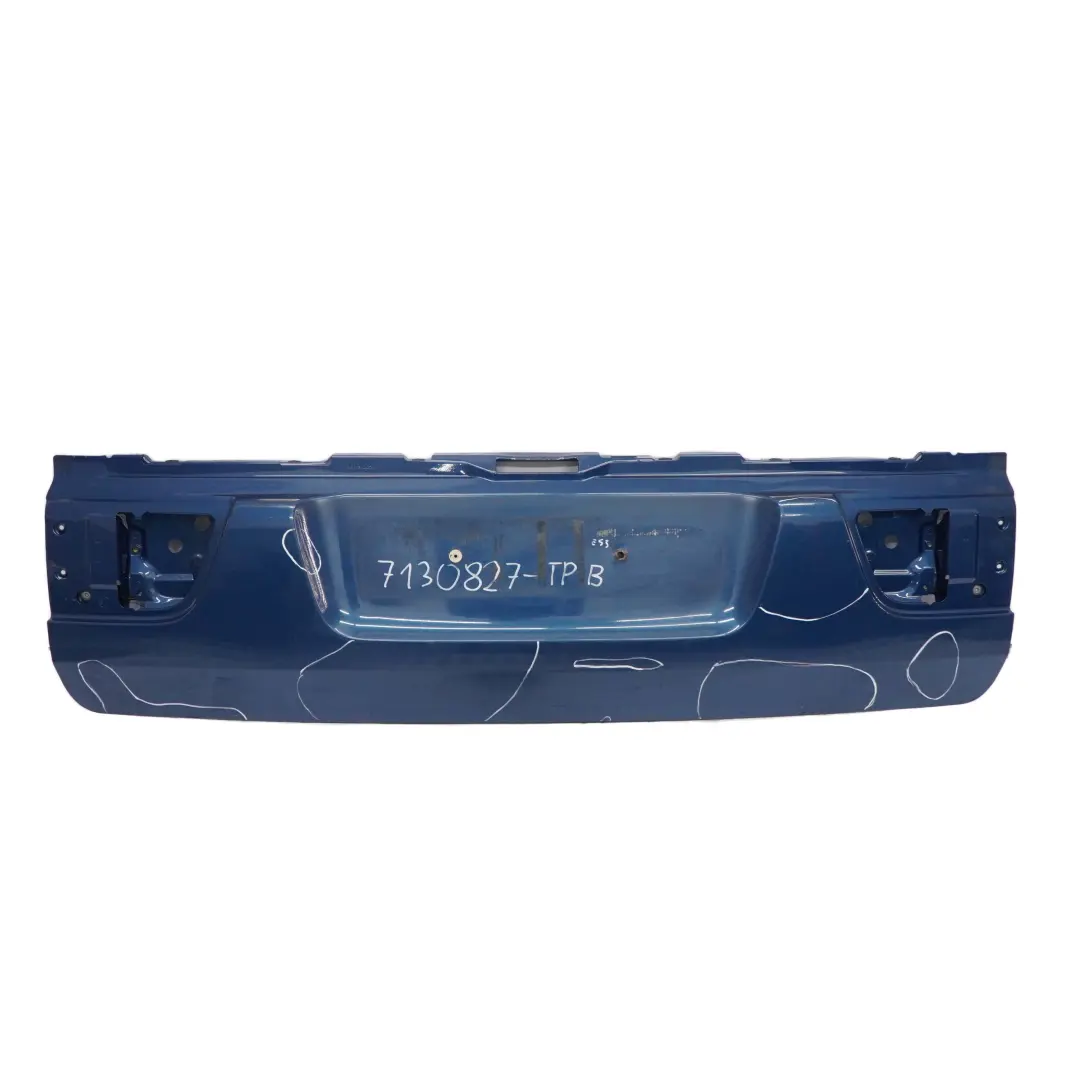 BMW X5 SERIES E53 Trunk Lid Bottom Lower Boot Tailgate Topasblau Blue Blau - 364