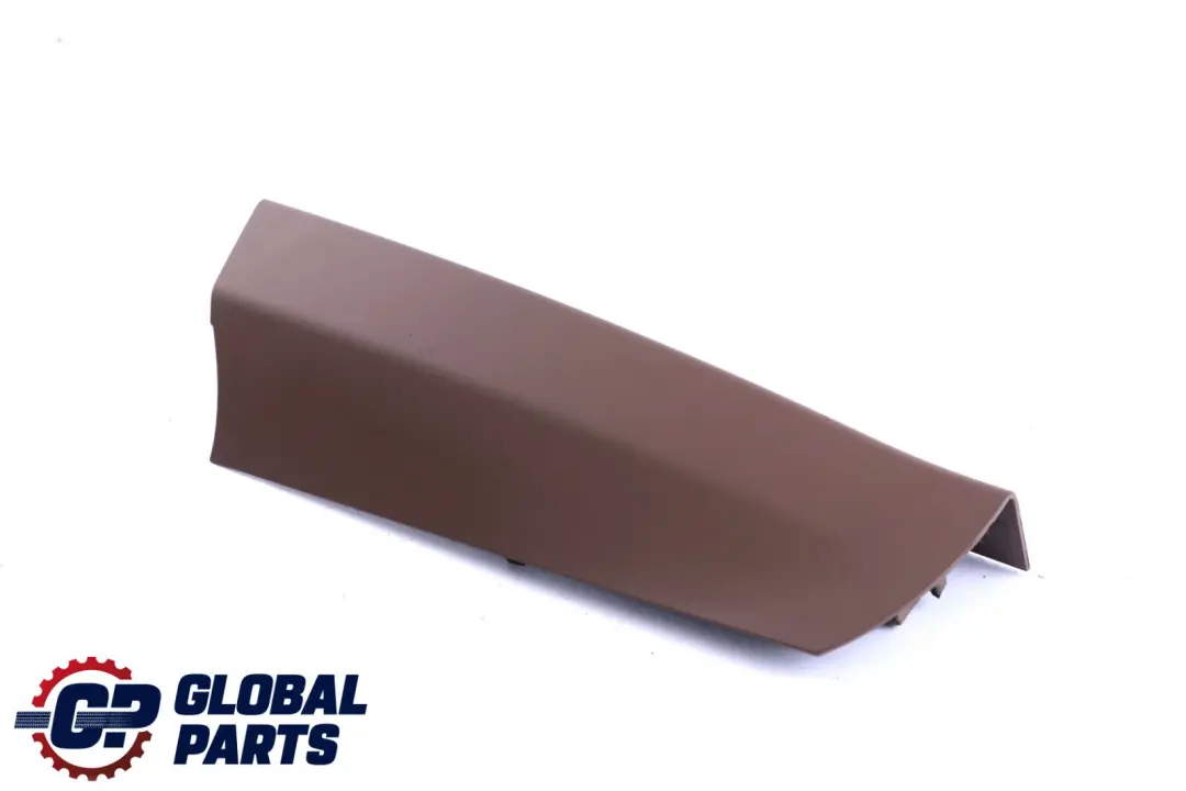 BMW 5 Series E61 LCI Cover Trim Panel Railing In Trunk Boot Left Brown 7066399