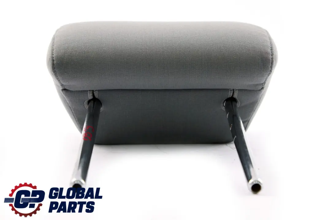 BMW 5 E60 E61 Rear Seat Left Right N/O/S Headrest Cloth Edward Grey