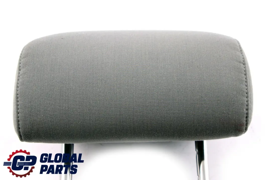 BMW 5 E60 E61 Rear Seat Left Right N/O/S Headrest Cloth Edward Grey