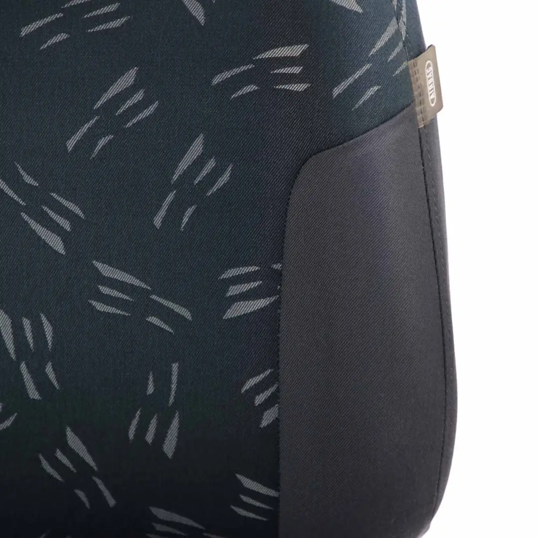 Mini Cabrio R52 Front Left N/S Seat Cloth Fabric Random Panther Black