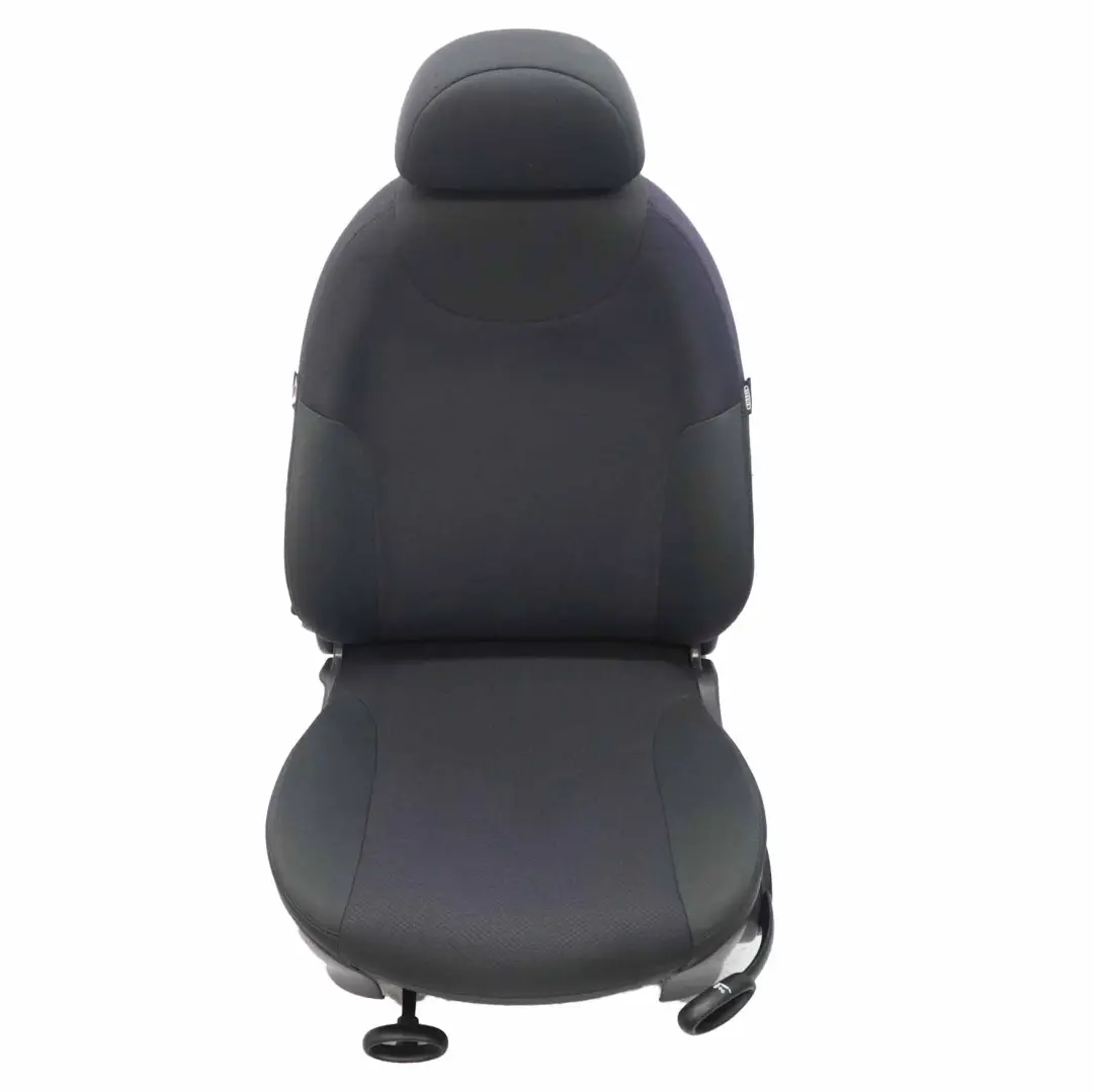 Mini Cooper R50 R52 Delantero Izquierdo Tela Molette Asiento Panther Negro