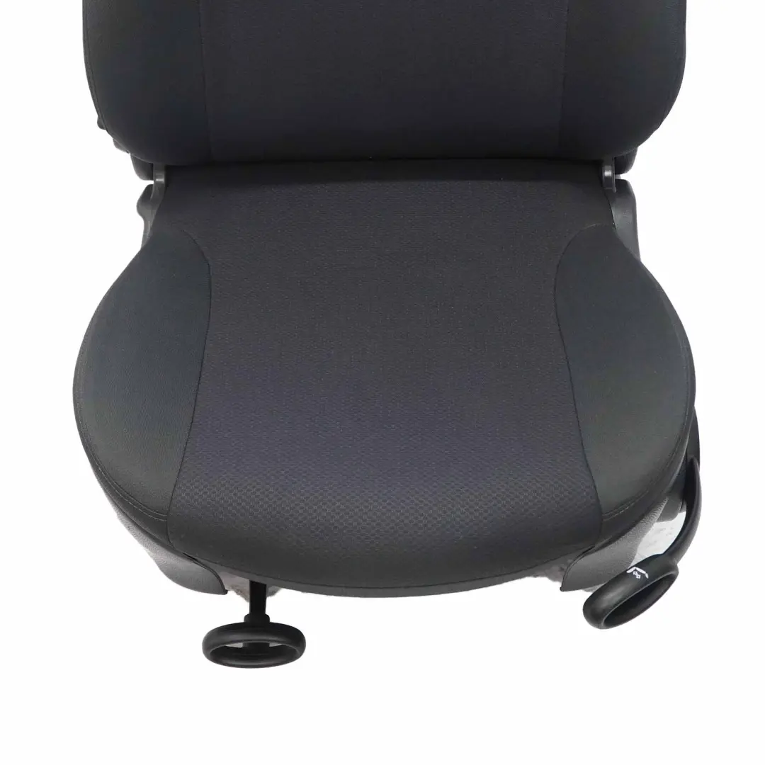 Mini Cooper R50 R52 Delantero Izquierdo Tela Molette Asiento Panther Negro