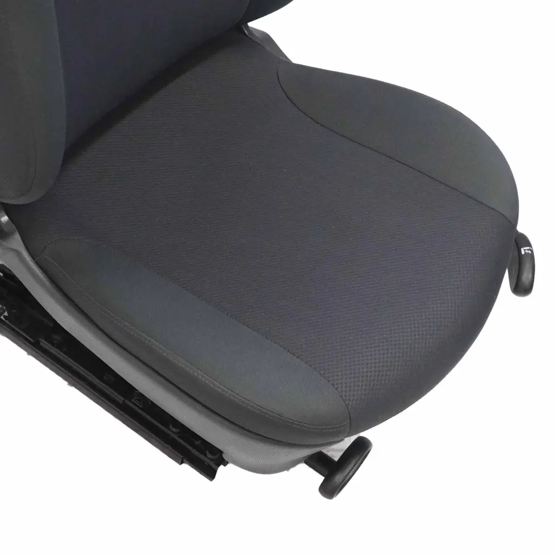 Mini Cooper R50 R52 Delantero Izquierdo Tela Molette Asiento Panther Negro