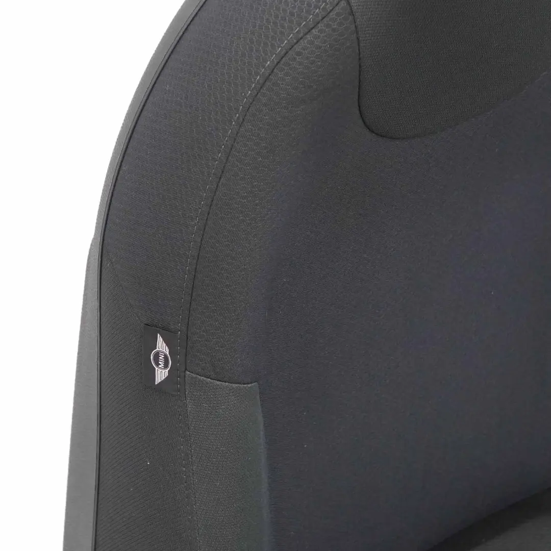 Mini Cooper R50 R52 Delantero Izquierdo Tela Molette Asiento Panther Negro