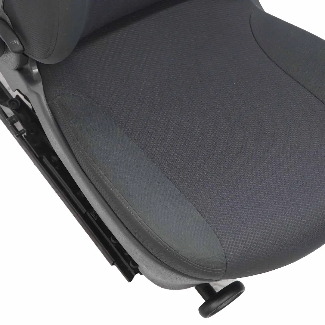 Mini Cooper R50 R52 Delantero Izquierdo Tela Molette Asiento Panther Negro