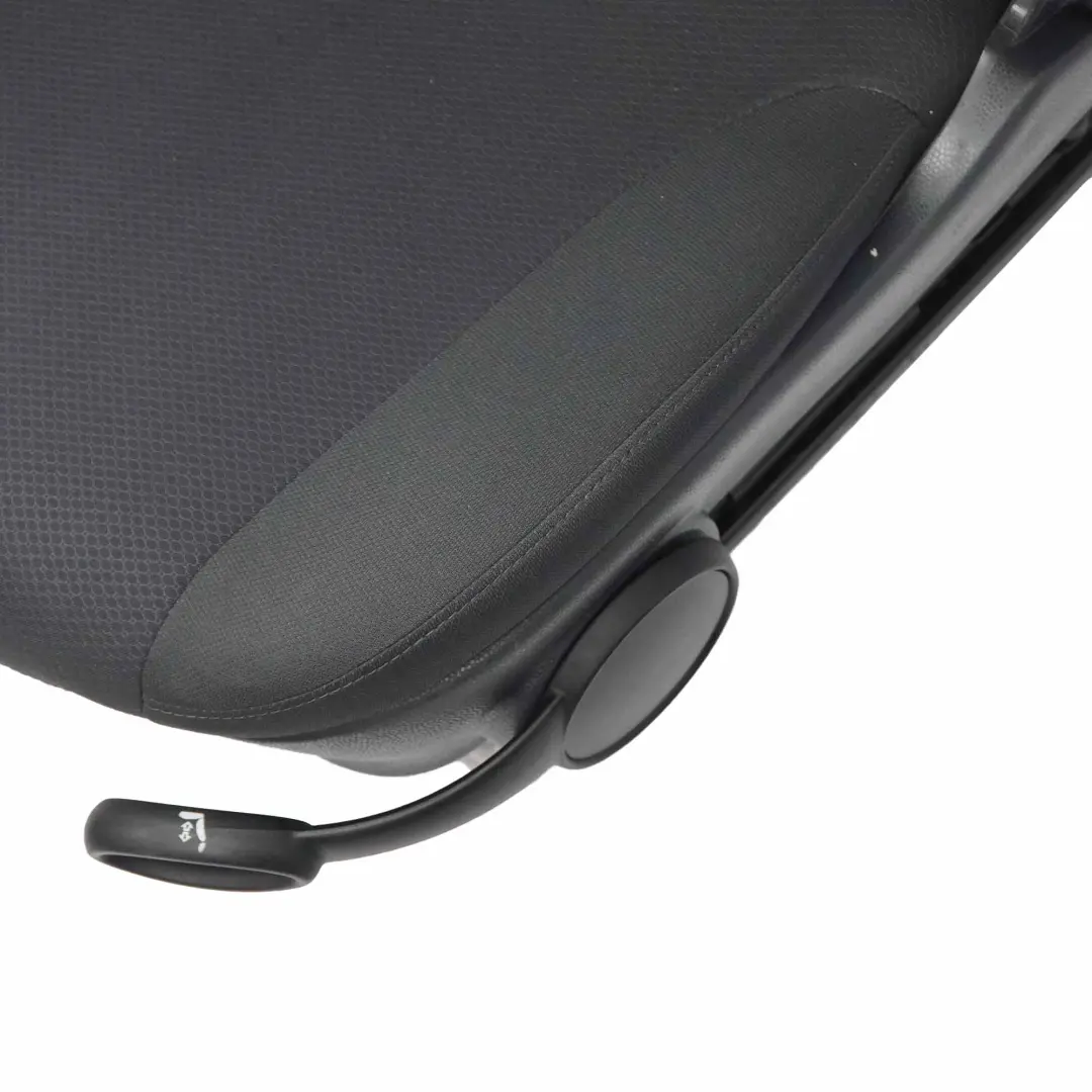 Mini Cooper R50 R52 Delantero Izquierdo Tela Molette Asiento Panther Negro