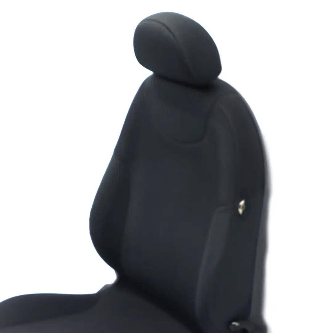 Mini R50 R52 Delantero Derecho Tela Molette Asiento Panther Negro Interior