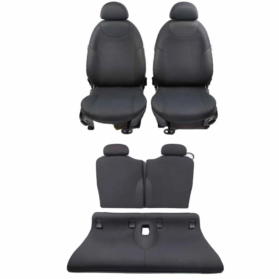 Seats Mini Cooper R50 R53 Cloth Fabric / Leather Molette Interior Seat