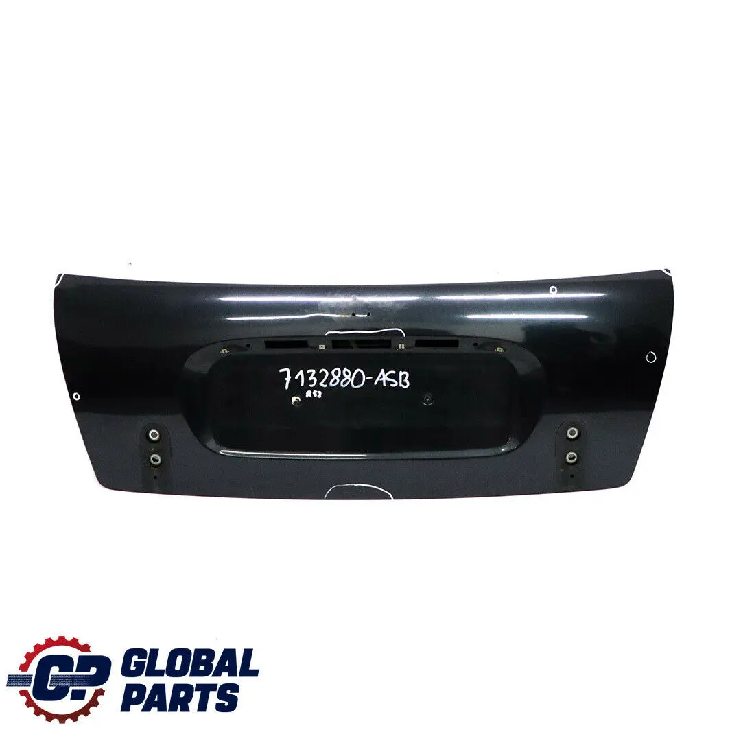 £Mini Cabrio R52 Trunk Lid Tailgate Boot Lid Astro Black Metallic - A25