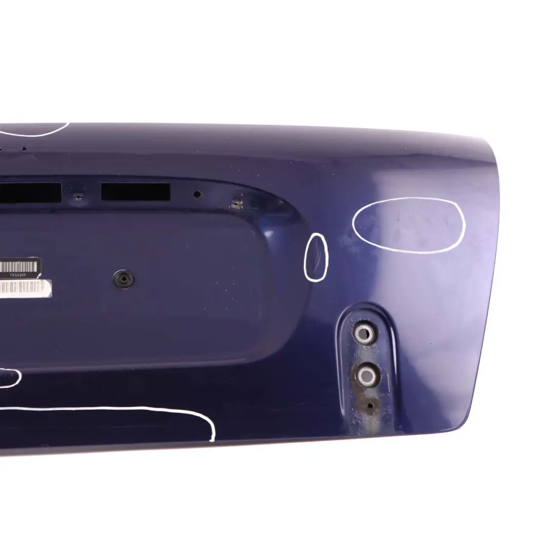 Mini Cabrio R52 Trunk Lid Tailgate Boot Lid Black-eye Purple Metallic - A24