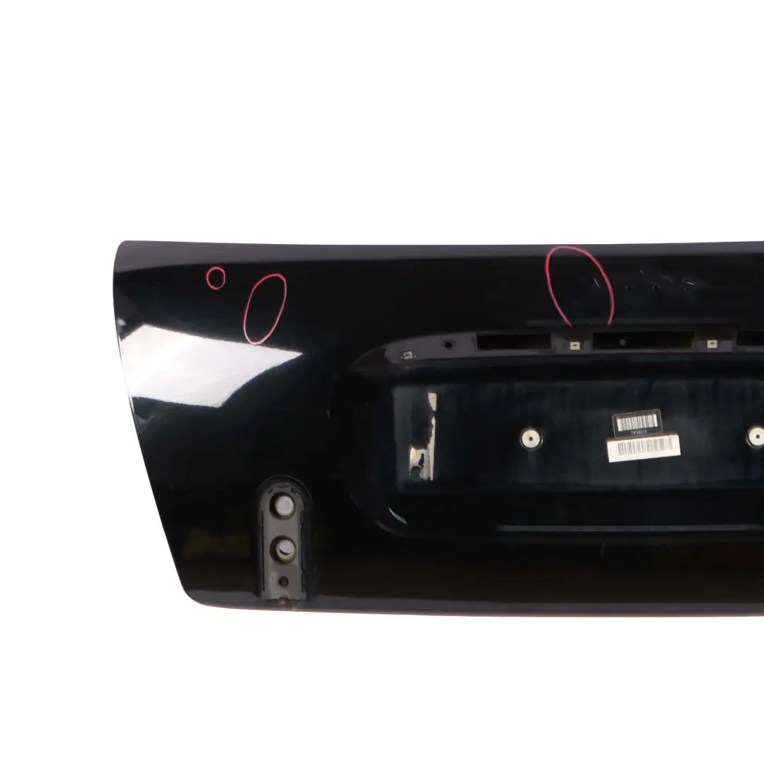 £Boot Trunk Lid Mini R52 Cabrio Tailgate Schwarz 2 Black - 668