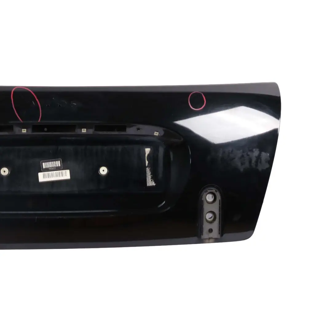 £Boot Trunk Lid Mini R52 Cabrio Tailgate Schwarz 2 Black - 668