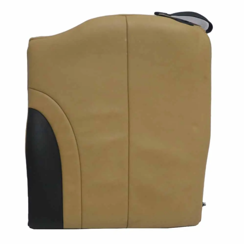 Mini R52 Cabrio Seat Backrest Rear Left N/S Soft Leather Cordoba Beige