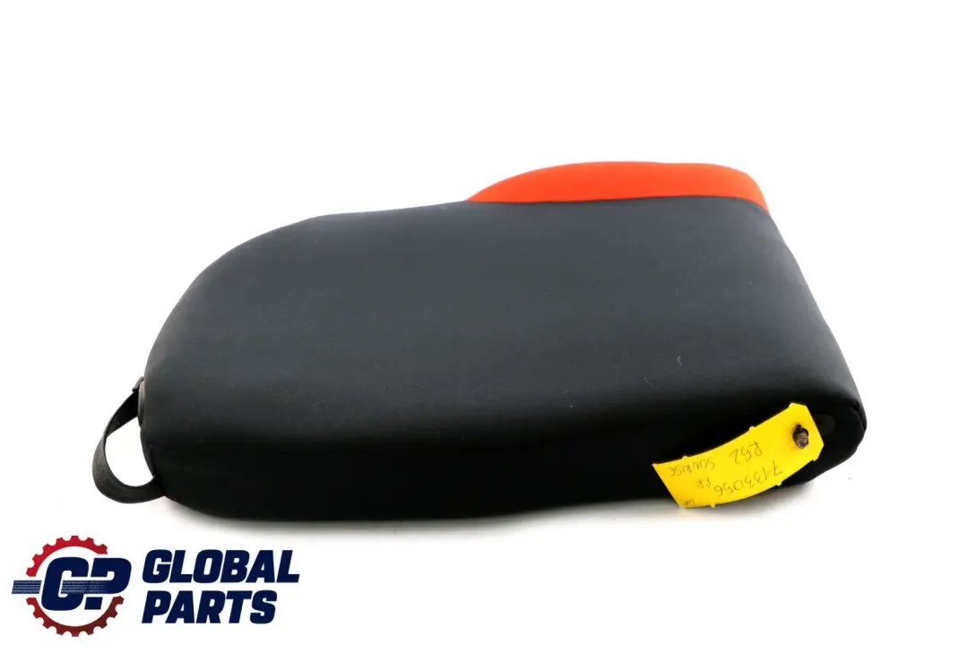 BMW Mini Cabrio R52 Rear Right O/S Seat Backrest Cloth Sunrise Dark Blue