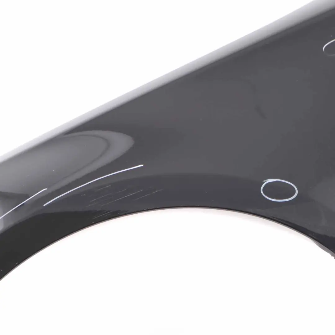 Side Wing Panel BMW E81 E87 Fender Front Left N/S Black Sapphire - 475