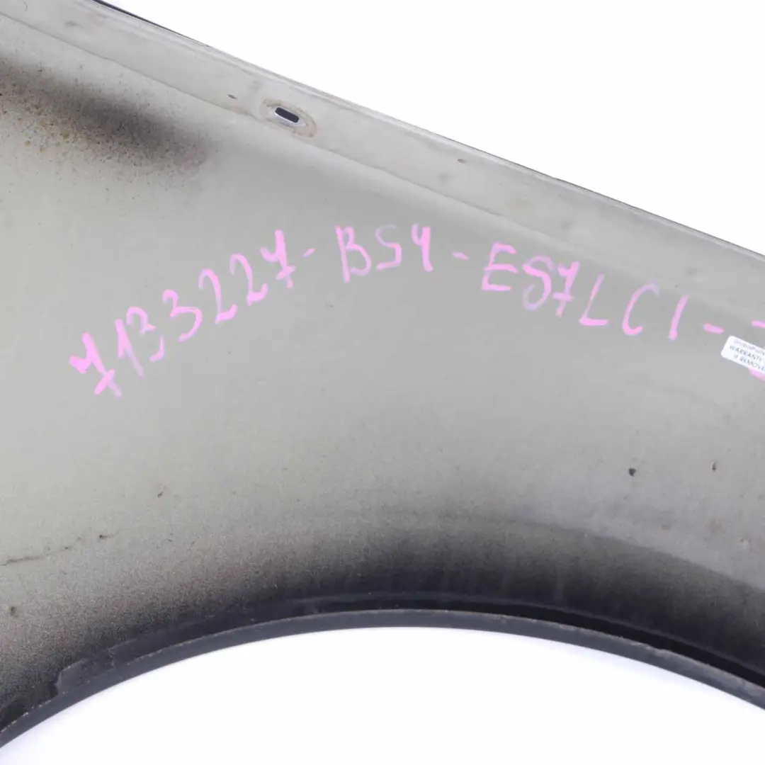 Side Wing Panel BMW E81 E87 Fender Front Left N/S Black Sapphire - 475