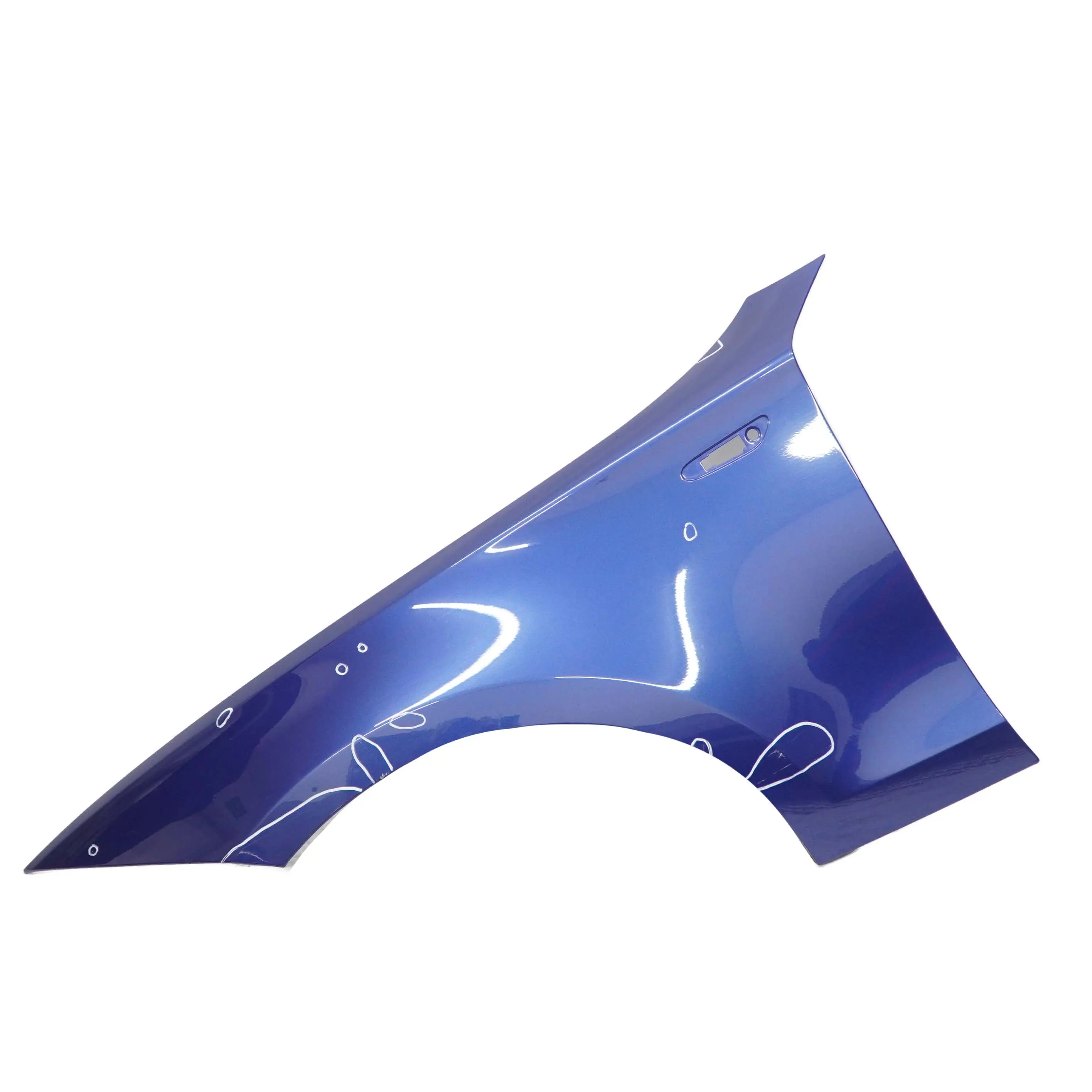 BMW 1 E81 E87 Side Panel Wing Fender Front Left N/S Montegoblau Blue - A51