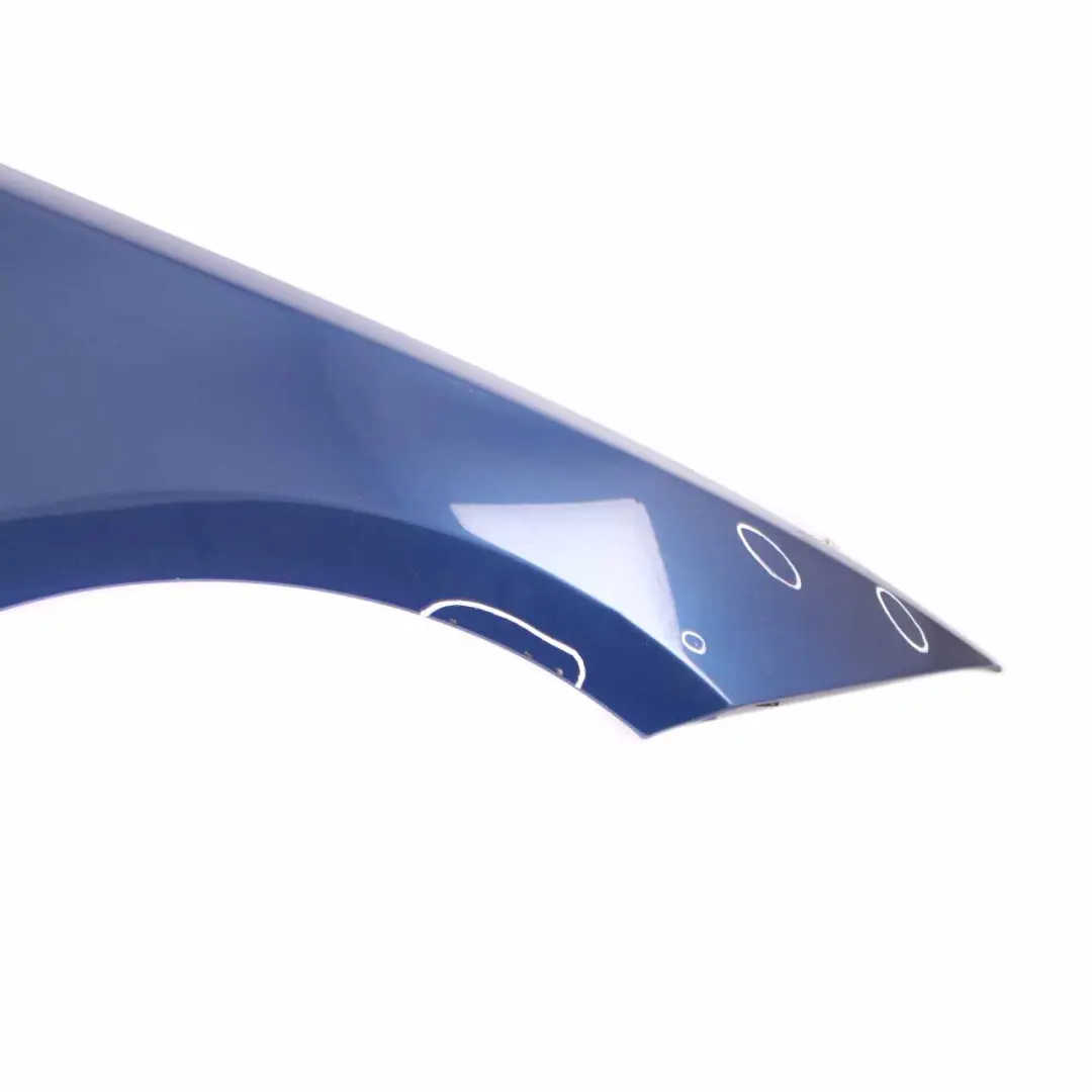 £BMW E81 E87 Side Panel Fender Wing Front Right O/S Le Mans Blue Metallic - 381