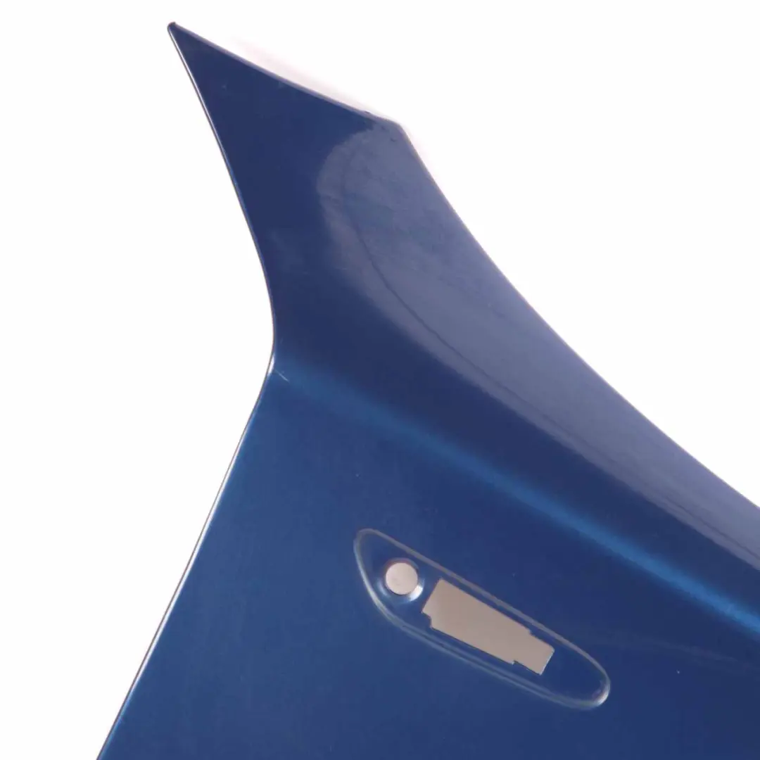 BMW E81 E87 Side Panel Fender Wing Front Right O/S Le Mans Blue Metallic - 381