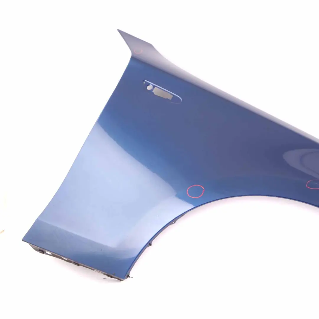 BMW E81 E87 Side Panel Fender Wing Front Right O/S Le Mans Blue Metallic - 381