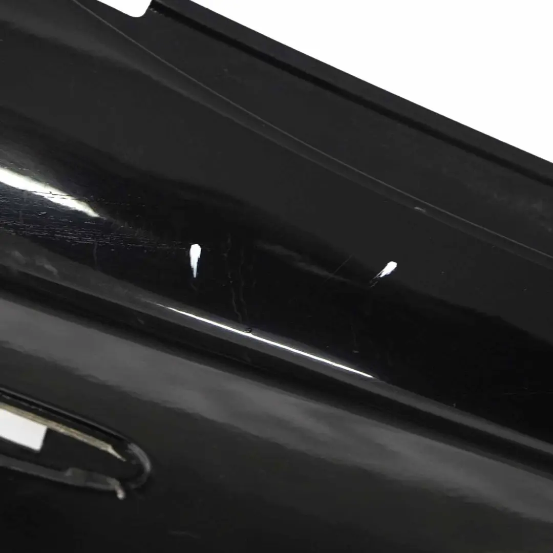 BMW E81 E87 Panel lateral guardabarros delantero derecho Schwarz 2 Negro - 668