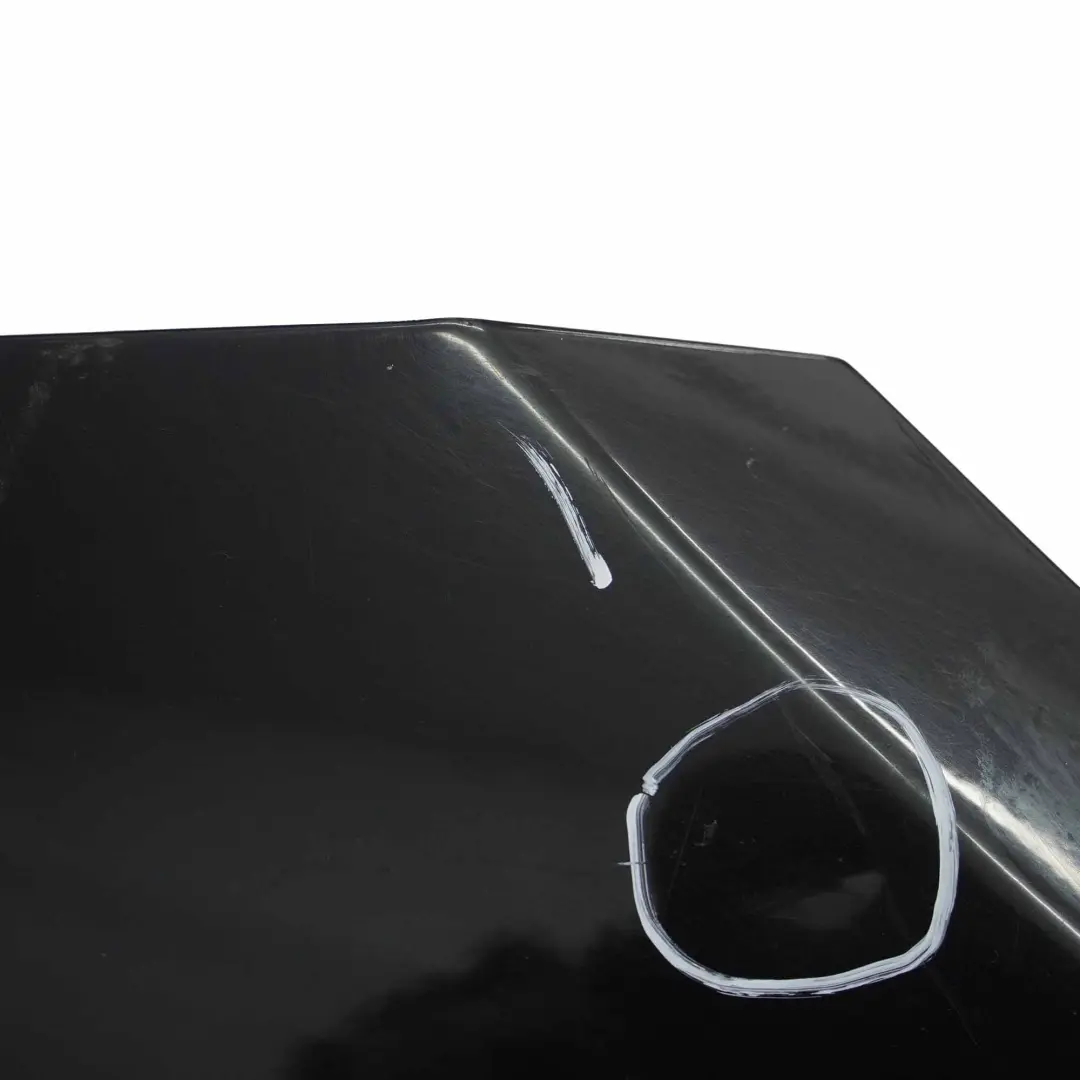 BMW E81 E87 Panel lateral guardabarros delantero derecho Schwarz 2 Negro - 668