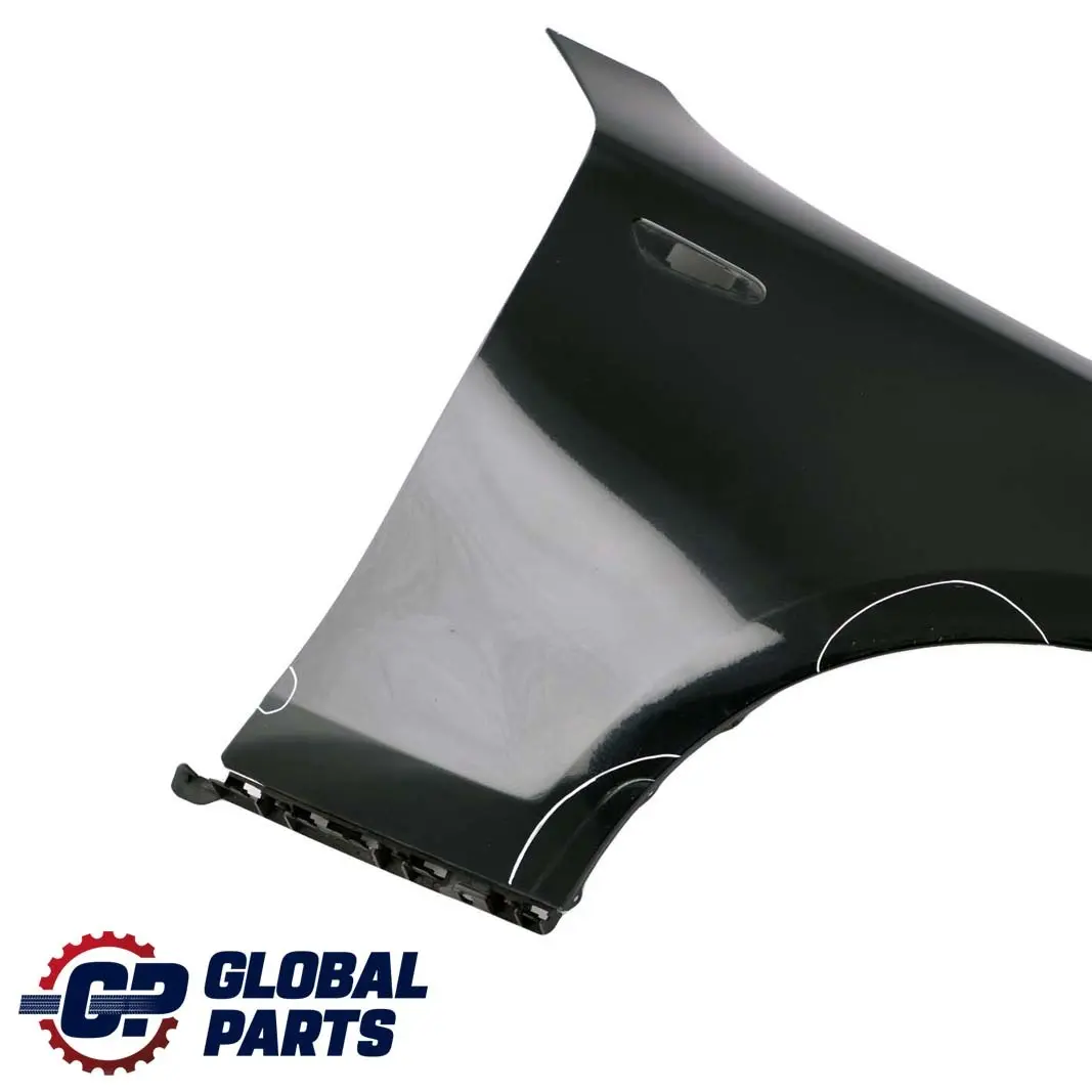 BMW 1 Series E81 E87 Side Panel Fender Wing Front Right O/S Schwarz 2 Black 668