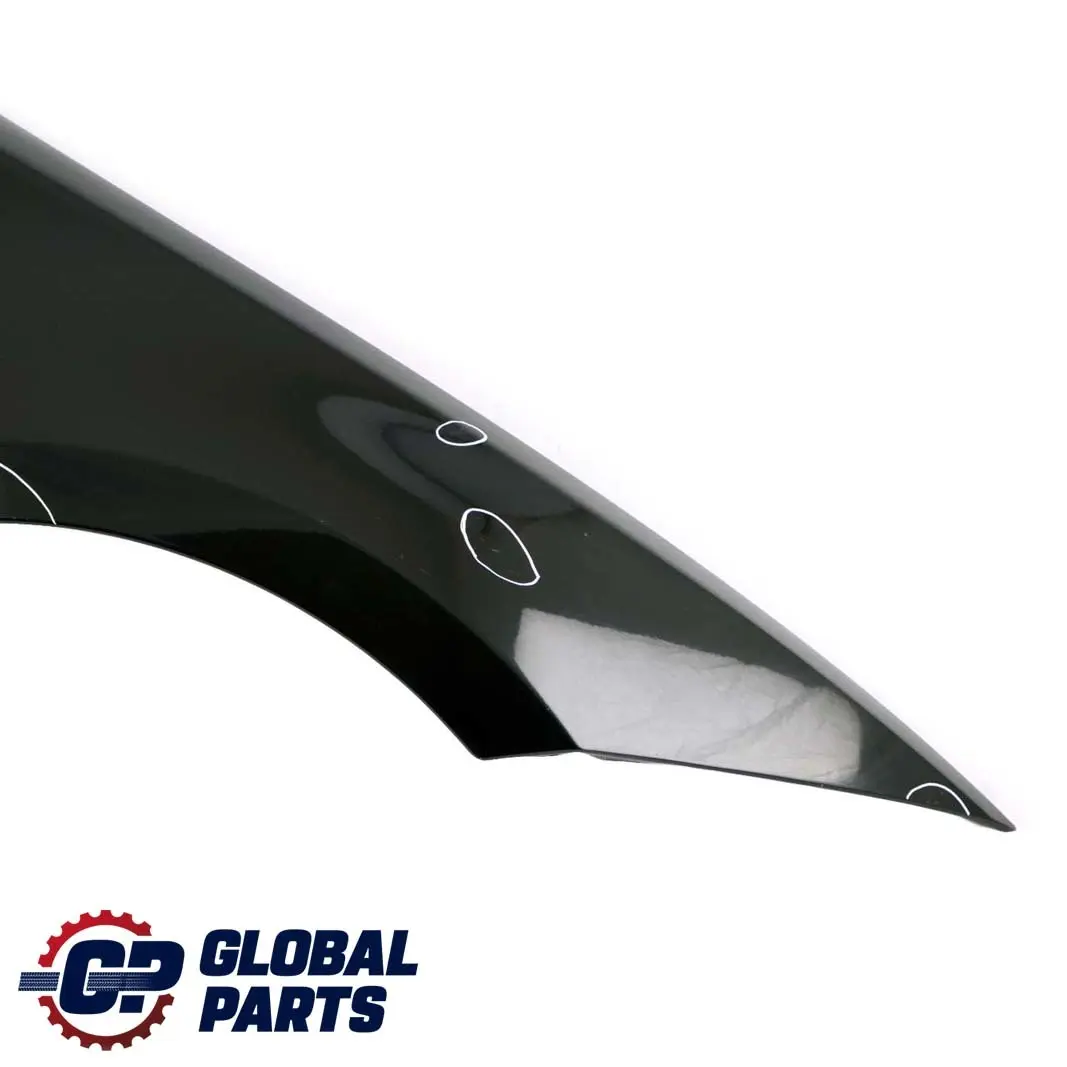 BMW 1 Series E81 E87 Side Panel Fender Wing Front Right O/S Schwarz 2 Black 668