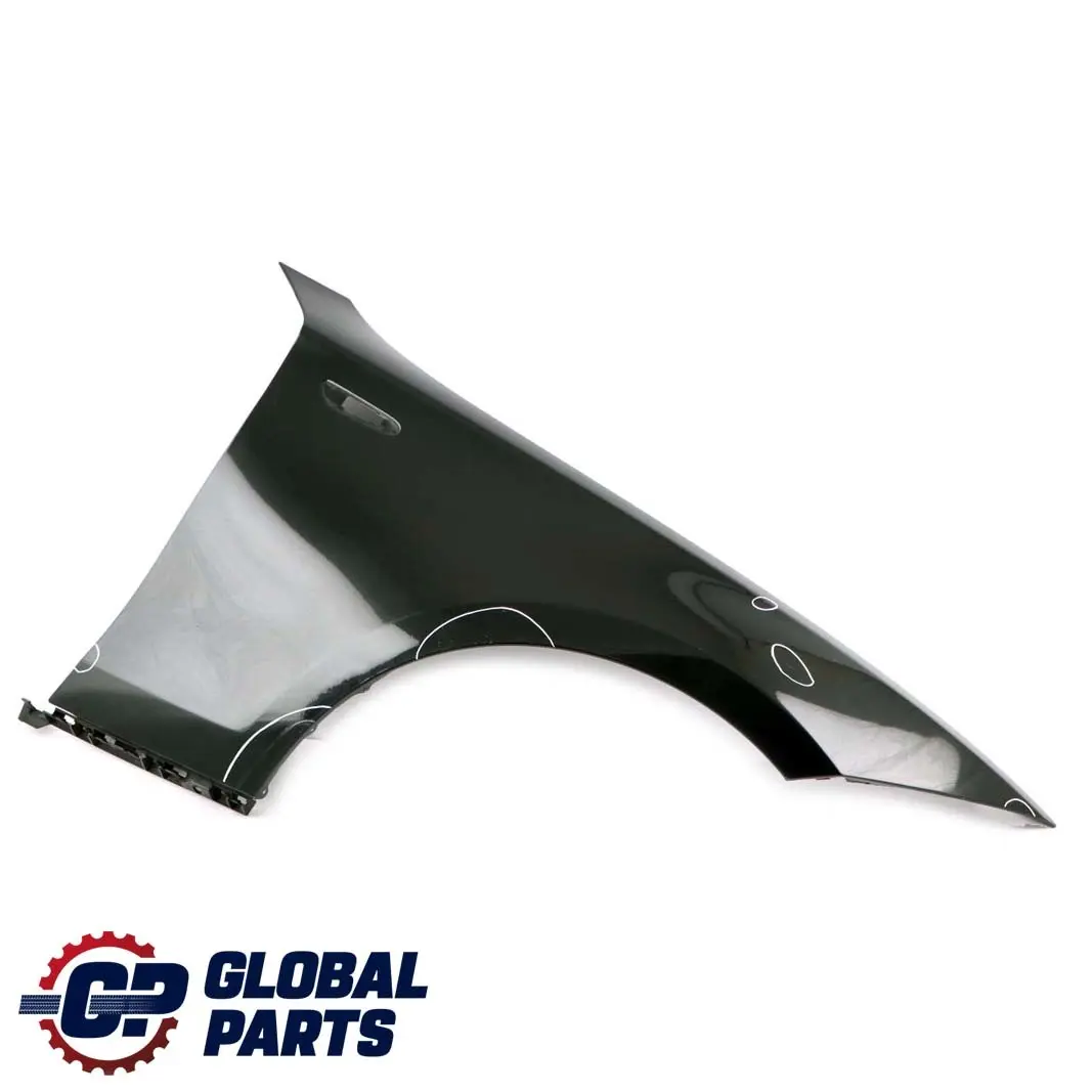 BMW 1 Series E81 E87 Side Panel Fender Wing Front Right O/S Schwarz 2 Black 668