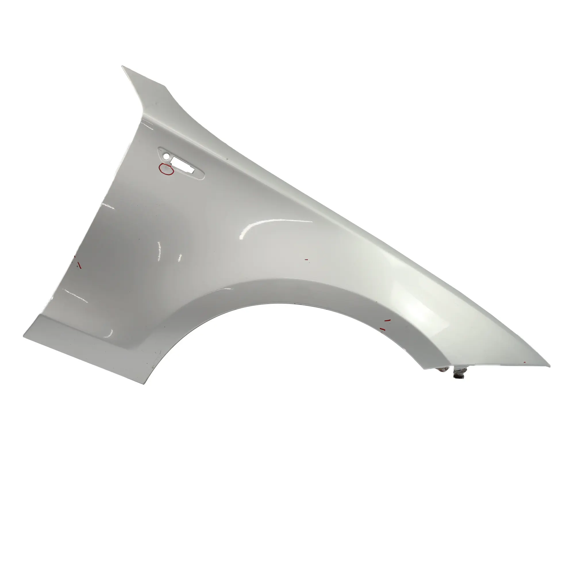 BMW E81 E87 Side Panel Fender Wing Front Right O/S Titansilber Silver - 354