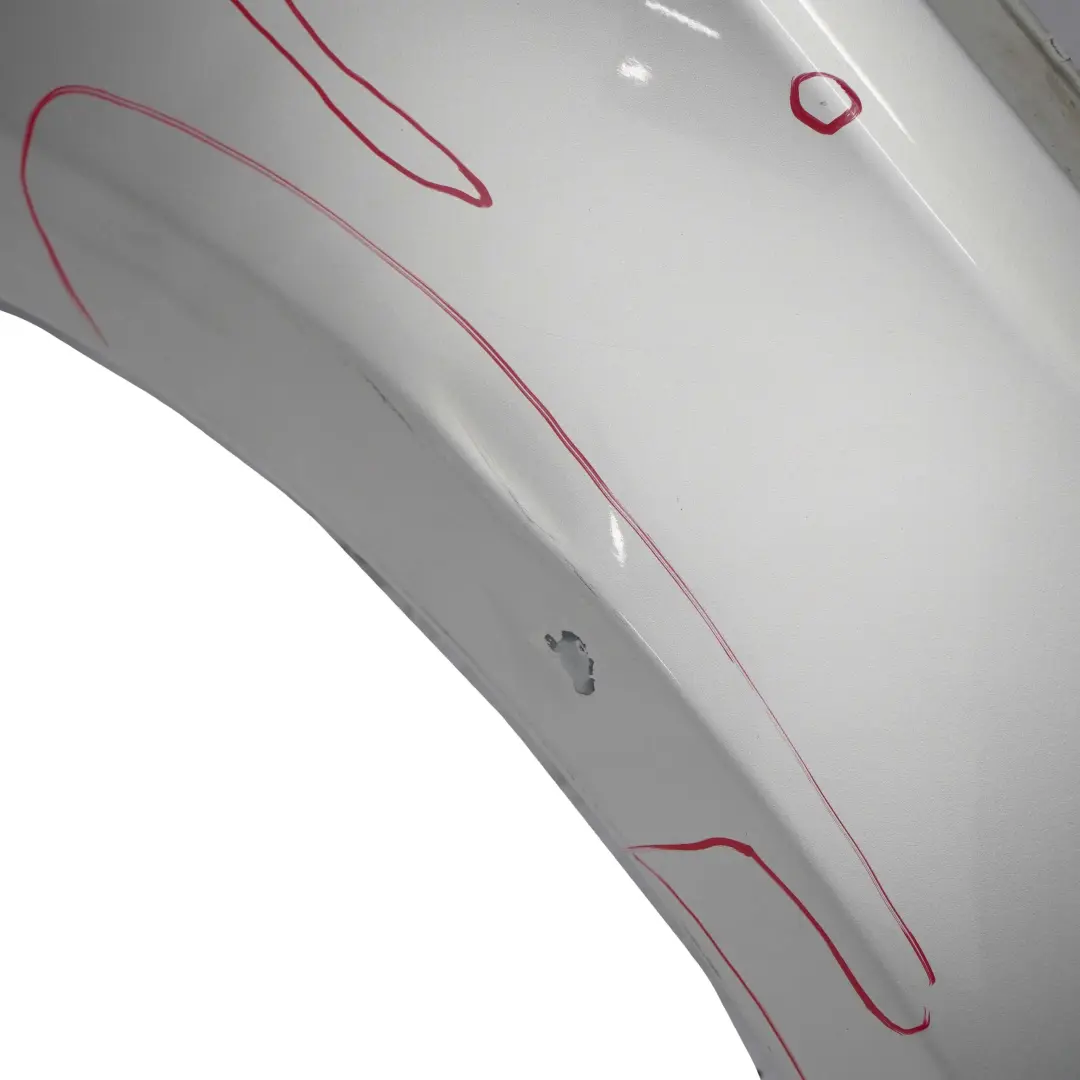 BMW E81 E87 5 Side Panel Fender Wing Delantero Derecho Titansilber Plata - 354