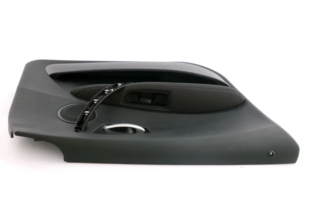 BMW 1 Series E87 2 Front Left N/S Door Card Trim Panel Black Folienteil Black