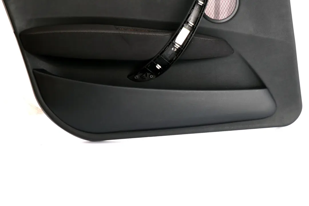 BMW 1 Series E87 2 Front Left N/S Door Card Trim Panel Black Folienteil Black