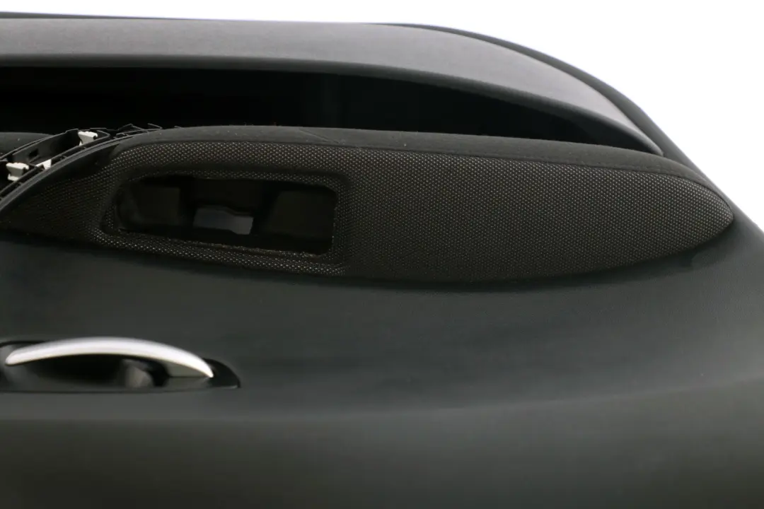 BMW 1 Series E87 2 Front Left N/S Door Card Trim Panel Black Folienteil Black
