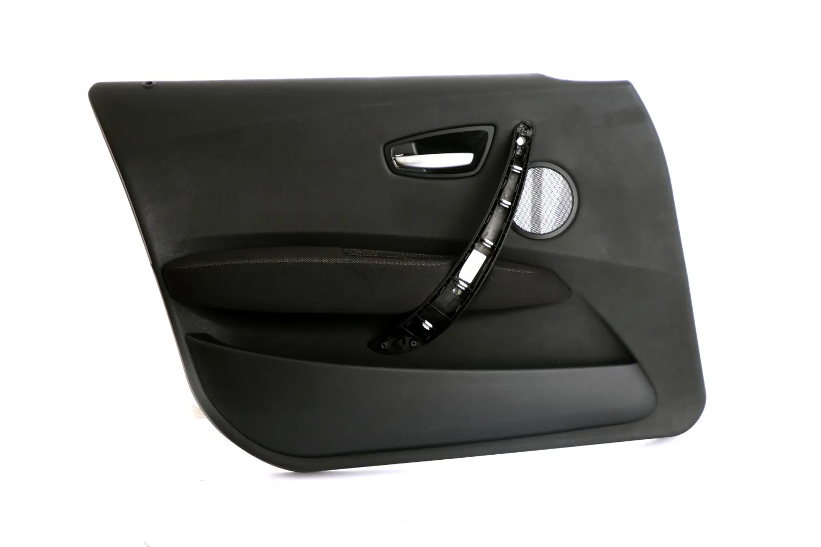 BMW 1 Series E87 2 Front Left N/S Door Card Trim Panel Black Folienteil Black