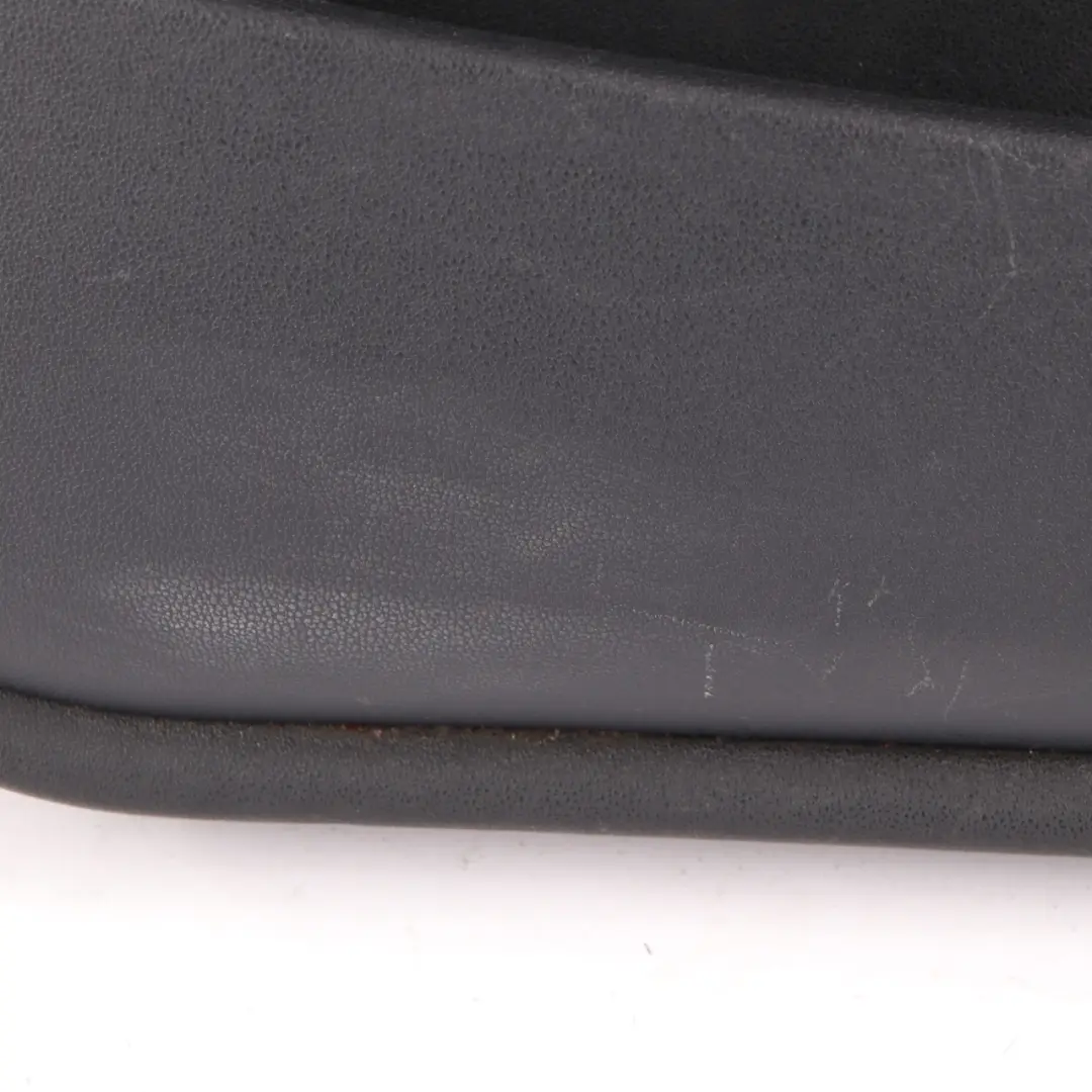 BMW E87 4 Front Door Card Trim Panel Left N/S Black Leather Folienteil
