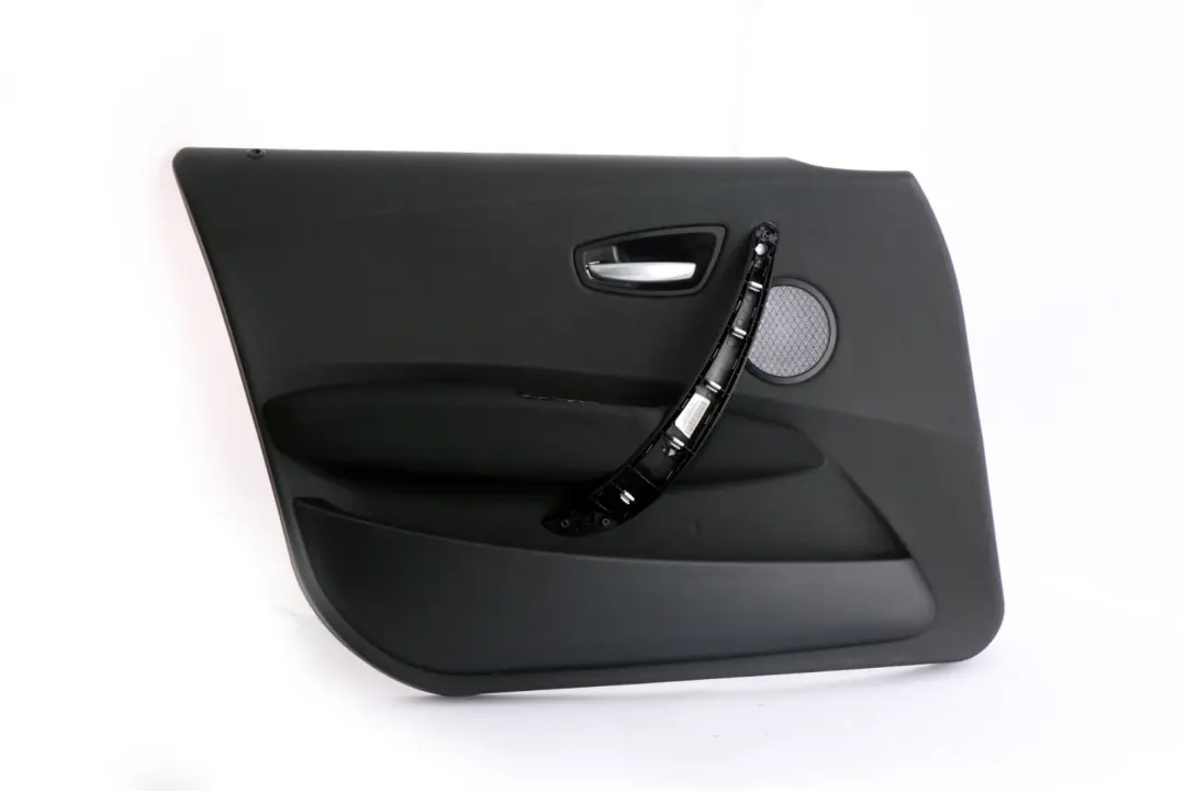 BMW E87 Front Left Door Card Trim Panel Black Folienteil Black