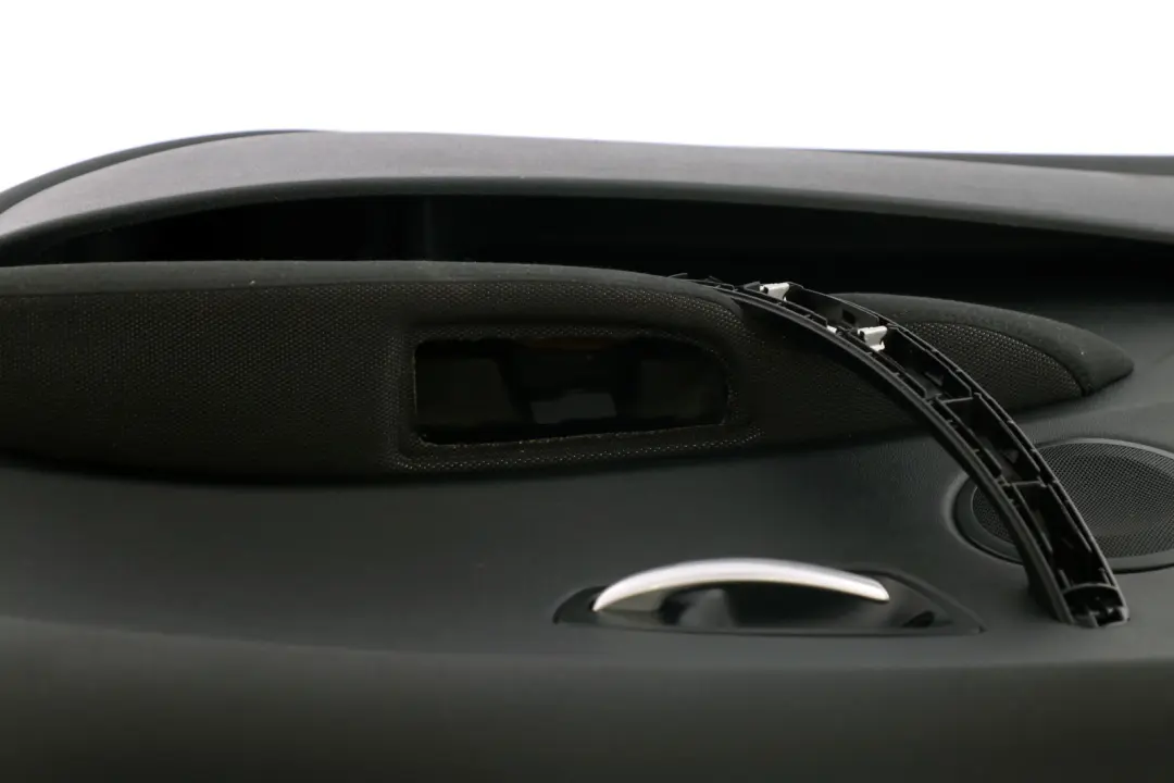 BMW 1 Series E87 2 Front Right O/S Interior Door Card Panel Black Folienteil