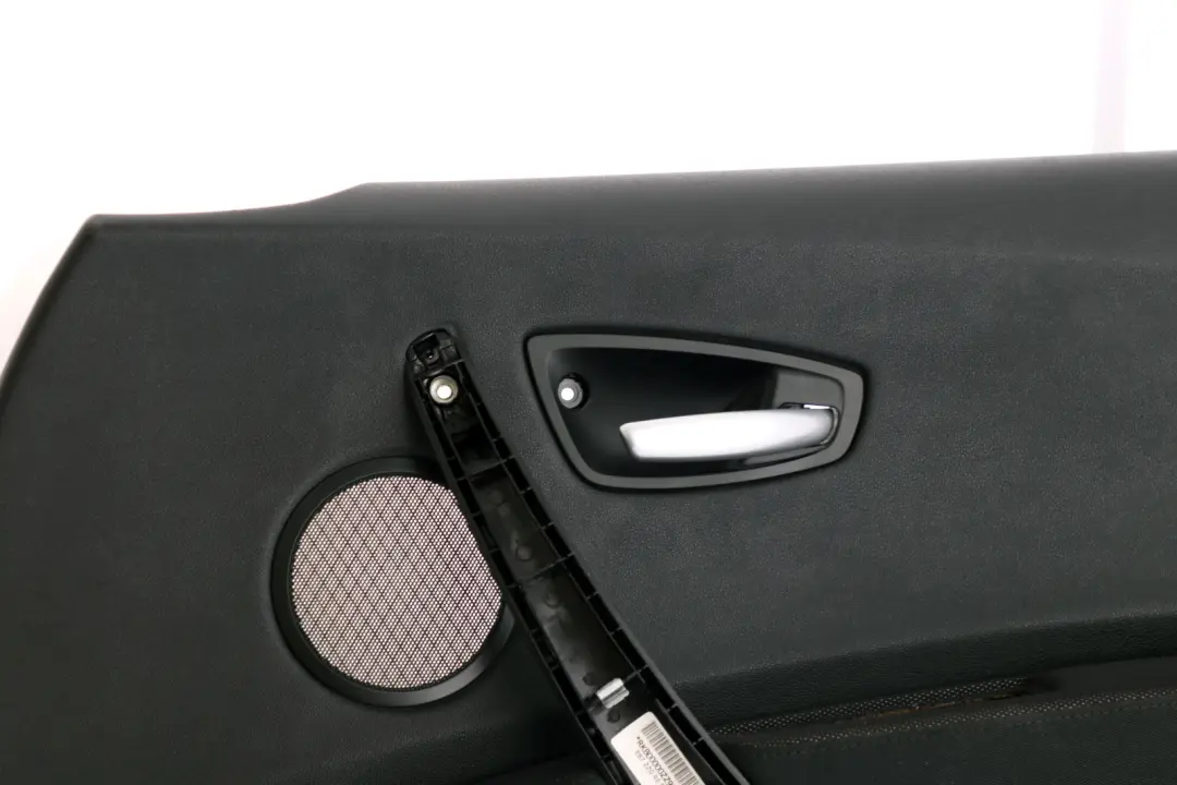 BMW 1 Series E87 2 Front Right O/S Interior Door Card Panel Black Folienteil