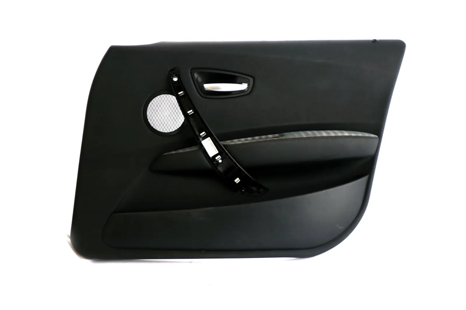 BMW 1 Series E87 3 Front Right O/S Interior Door Card Panel Black Folienteil