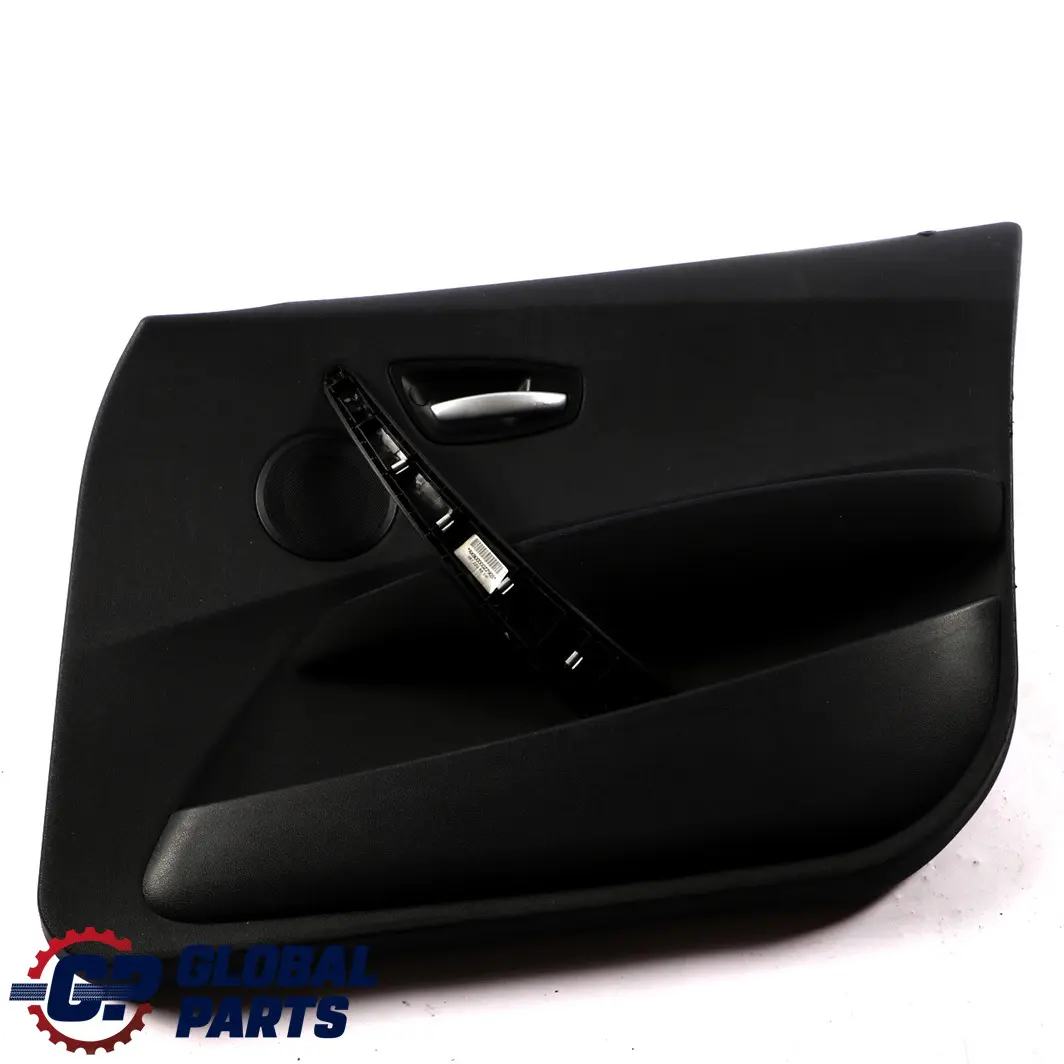 BMW 1 Series E87 5 Front Right O/S Door Card Panel Black Folienteil Monaco Blue