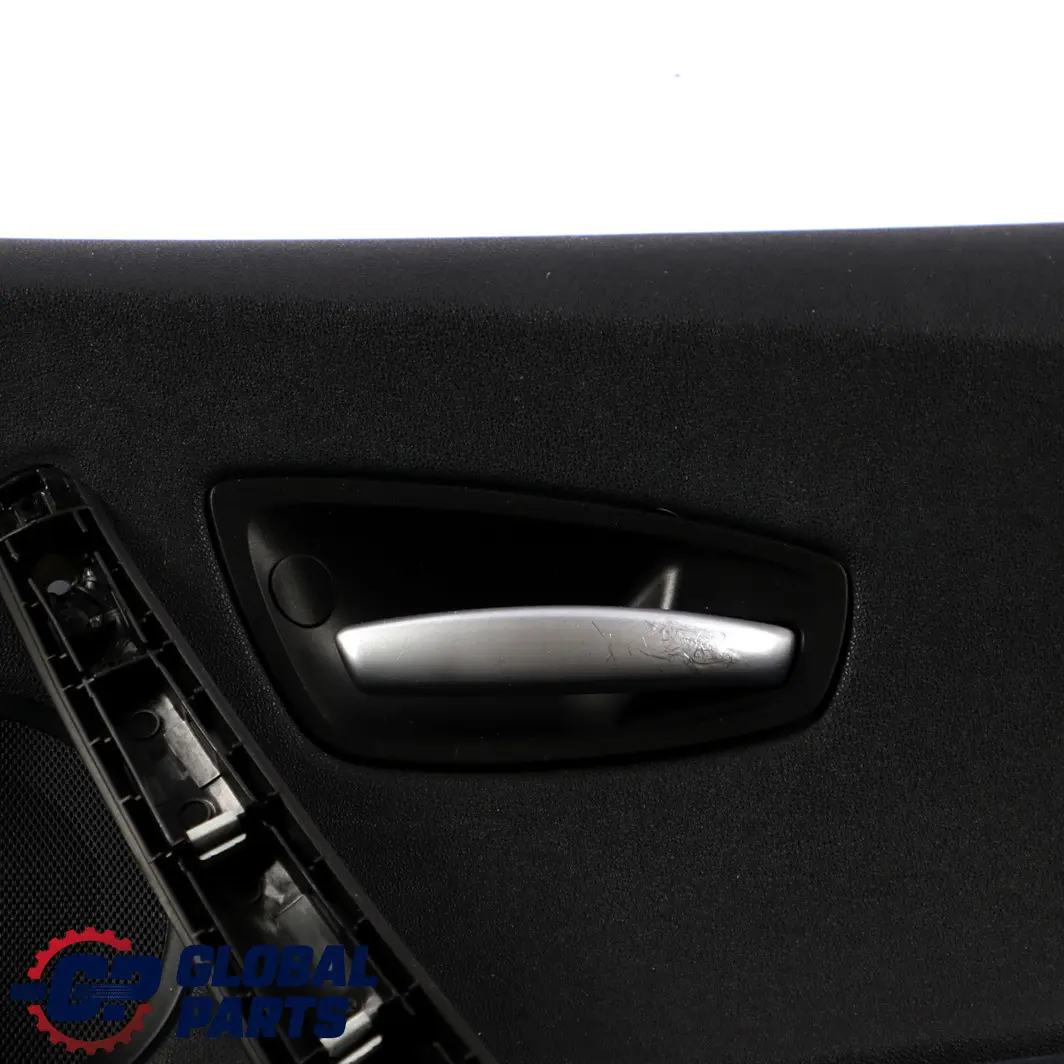 BMW 1 Series E87 5 Front Right O/S Door Card Panel Black Folienteil Monaco Blue