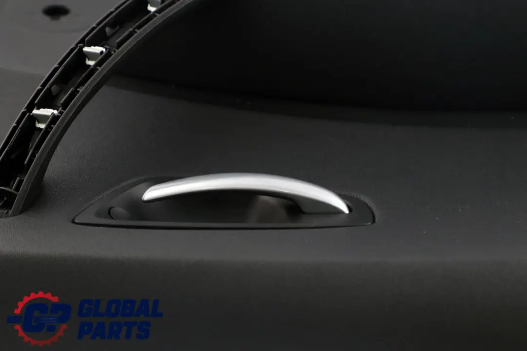 BMW 1 Series E87 Rear Left N/S Door Card Trim Panel Schwarz Black Folienteil