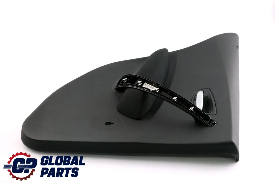 BMW 1 Series E87 Rear Left N/S Door Card Trim Panel Schwarz Black Folienteil