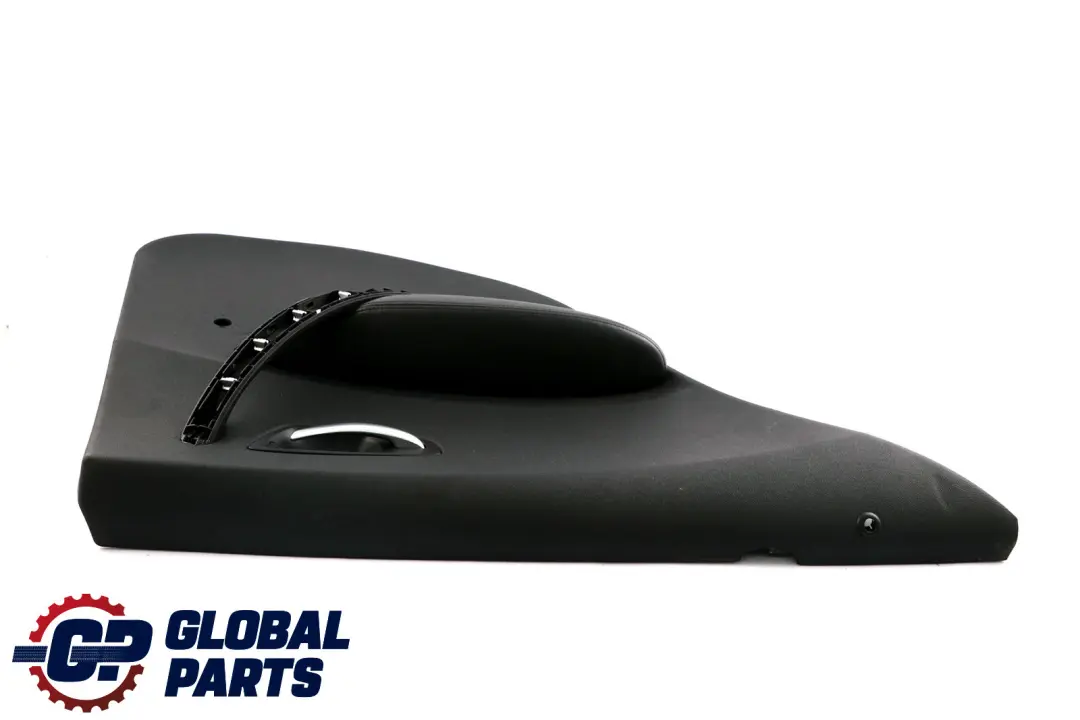 BMW 1 Series E87 Rear Left N/S Door Card Trim Panel Black Leather Boston