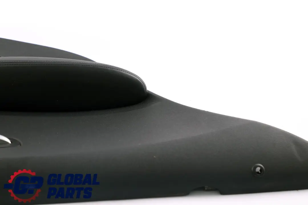 BMW 1 Series E87 Rear Left N/S Door Card Trim Panel Black Leather Boston
