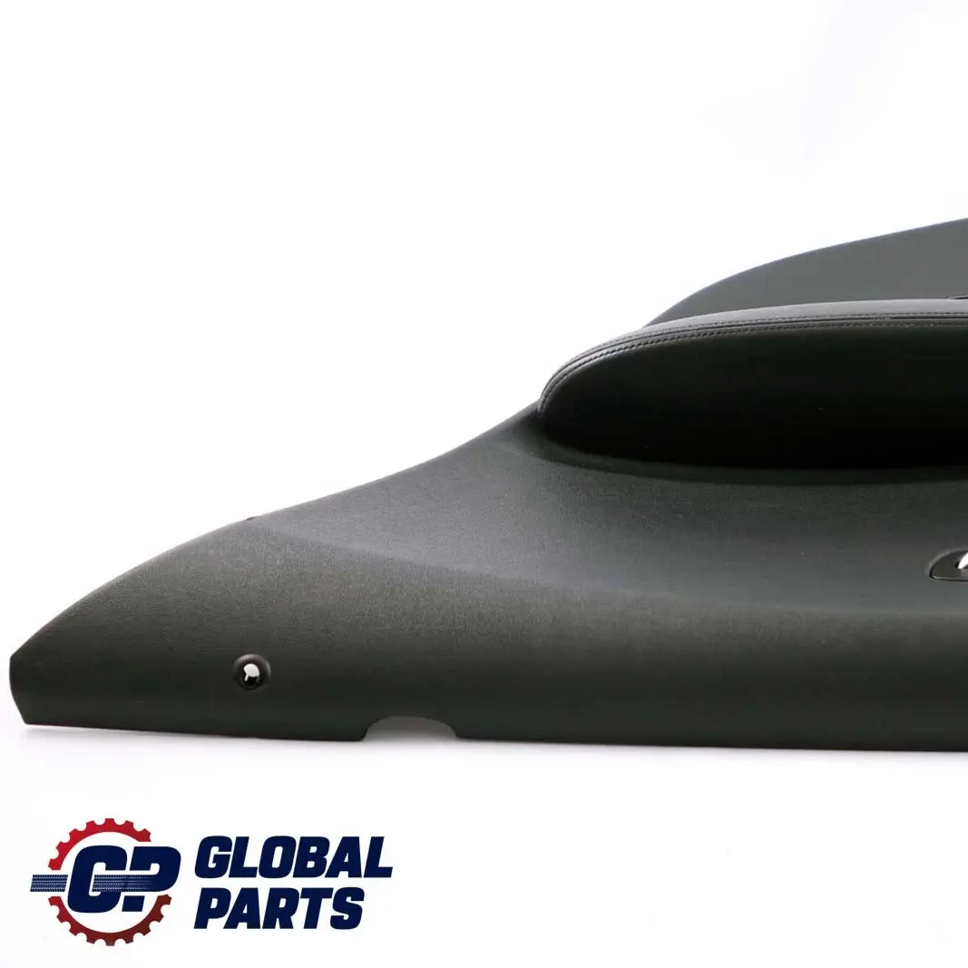BMW 1 Series E87 Rear Right O/S Door Card Trim Panel Black Leather Boston